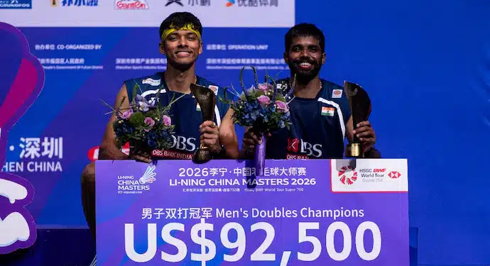 Satwik-Chirag China Masters victory