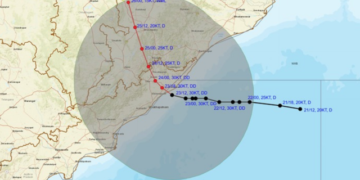 Deep Depression Bay of Bengal landfall