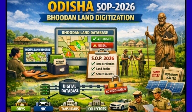 Bhoodan digital database Odisha