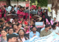 Junior Teachers protest Bhubaneswar
