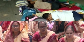 Odisha teachers protest
