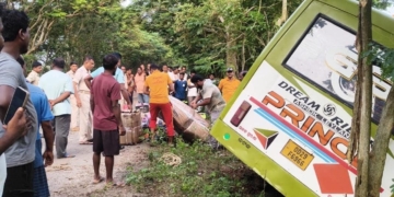 Pattamundai bus accident 2026