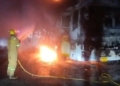 Yamuna Expressway bus fire