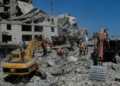 Gaza building collapse