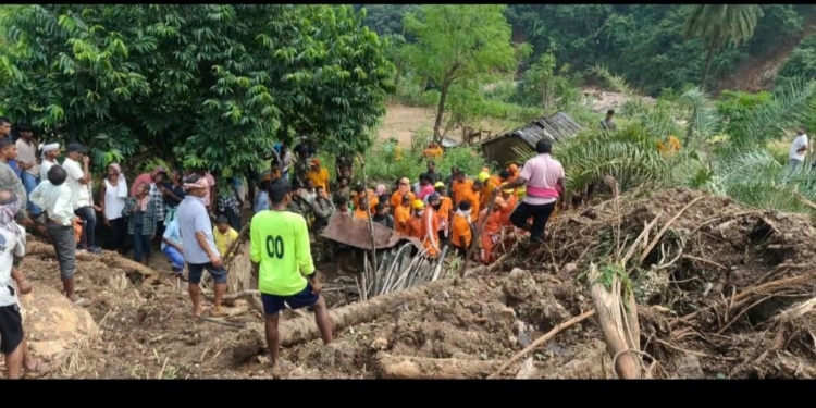 Ganjam landslide Cyclone Arnab