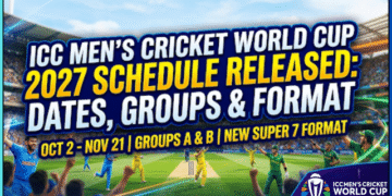 ICC Men's Cricket World Cup 2027 Schedule