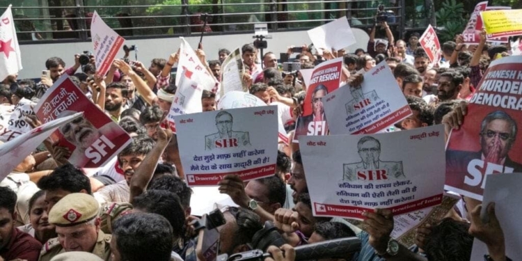 Delhi protestd