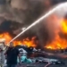 Firozabad Fire: Massive Blaze Hits Tyre Factory in Naushehra, UP