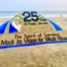 ​"25 Years of Service": Sudarsan Pattnaik Salutes PM Modi’s Quarter-Century in Public Life Through Sand Art