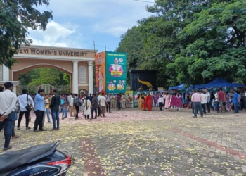 BCJD President Ipsita Sahu Detained by Police from Rama Devi University Campus During Election Voting