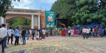 BCJD President Ipsita Sahu Detained by Police from Rama Devi University Campus During Election Voting