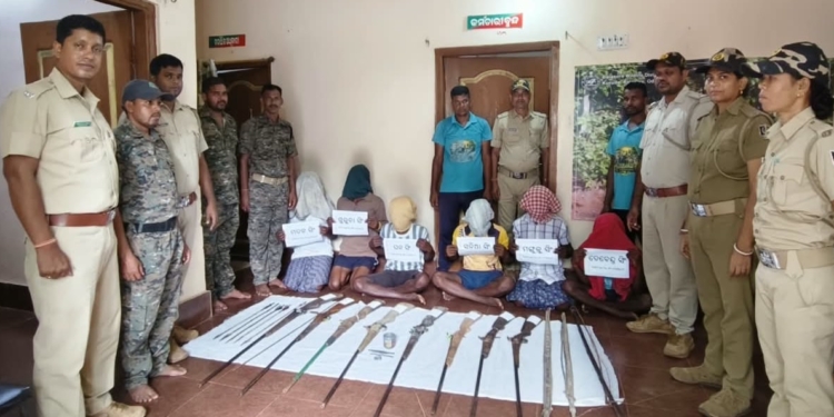 Kuldiha sanctuary poachers arrested