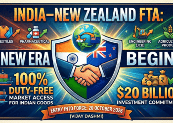 Landmark India–New Zealand Free Trade Agreement Comes into Force
