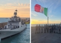 INS Trishul Italy port call