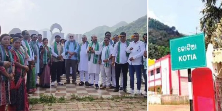 Kotia border dispute BJD