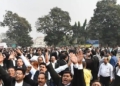 Delhi protest