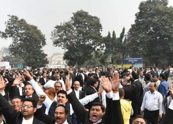 Delhi protest