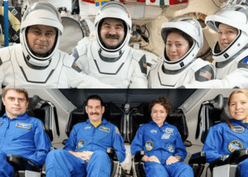 ISS Crew-12 departure