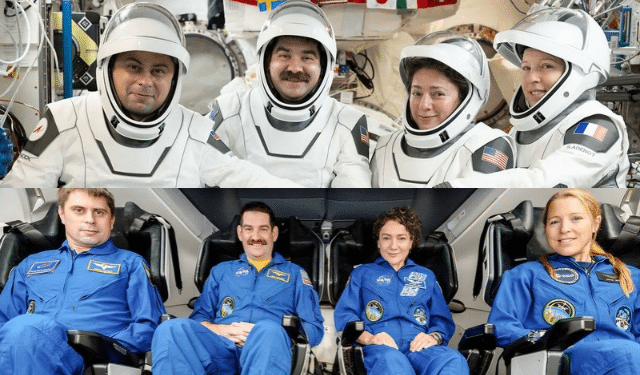 ISS Crew-12 departure