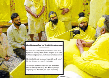 “Completely False & Baseless”: Virat Kohli’s Team Refutes Claims Regarding Premanand Maharaj Visits