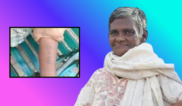 Odisha woman missing 35 years tattoo