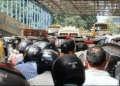 Gurugram Sohna Road student protest