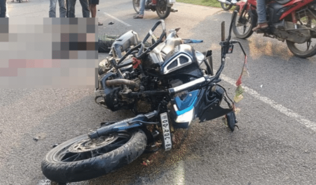Patikota accident truck collision Gajapati