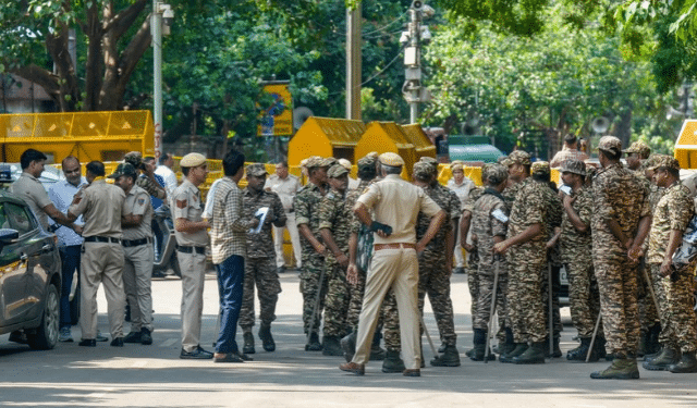 INDIA bloc march ECI headquarters
