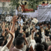 Pune police notices MPSC protest