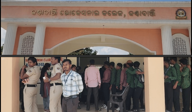 Balangir KV College student election