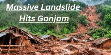 Ganjam Odisha landslide Cyclone Arnab