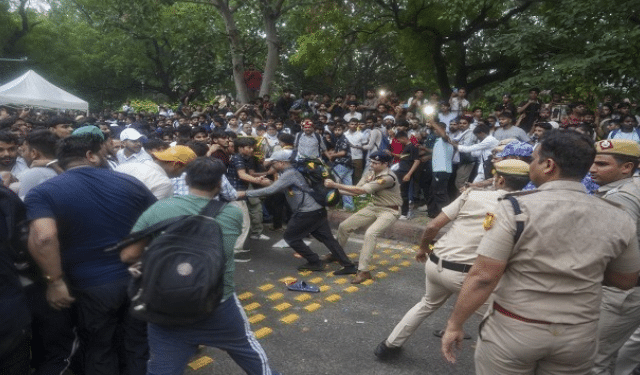 Delhi railway security CJP protest Oct 10