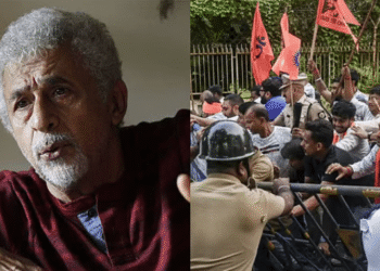 Naseeruddin Shah SRFTI student protest