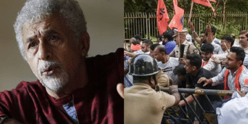 Naseeruddin Shah SRFTI student protest