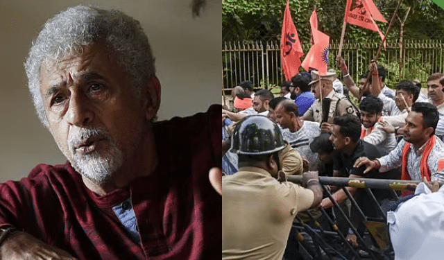 Naseeruddin Shah SRFTI student protest