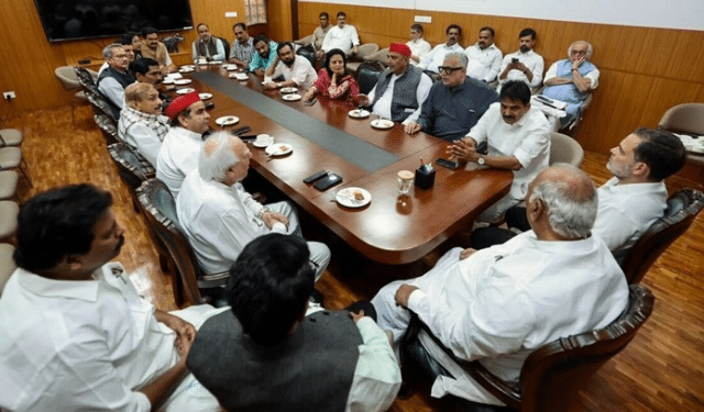 INDIA bloc mock impeachment CEC