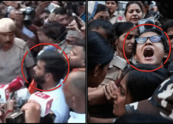 Abhijeet Dipke Neha Bora Detained Delhi Police