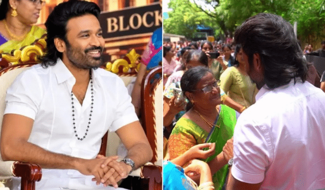 Dhanush political entry Dhanush