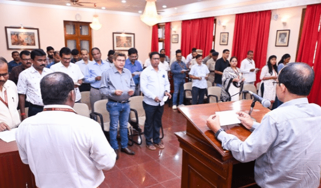 Lok Seva Bhavan Rashtriya Ekta Diwas pledge