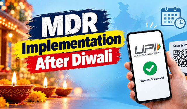 UPI MDR charges after Diwali