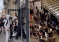 France nationwide protests looting