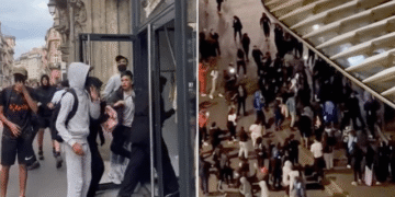 France nationwide protests looting
