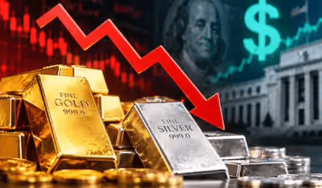 Gold silver price crash MCX