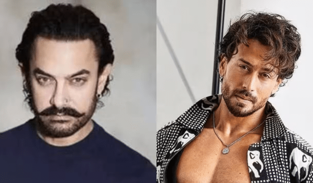 Tiger Shroff firing Aamir Khan target