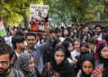 Jamia Millia Islamia student union elections protest