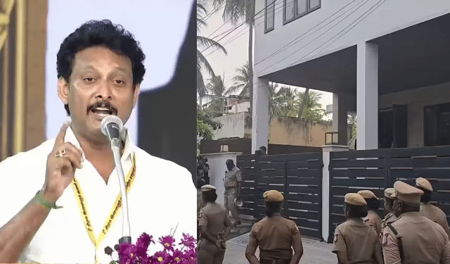 Anbil Mahesh Poyyamozhi arrested