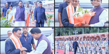 Odisha Welcomes Governor Braj mohan Ram