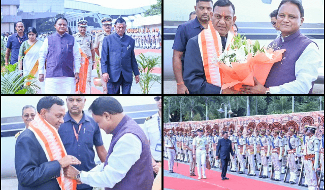 Odisha Welcomes Governor Braj mohan Ram