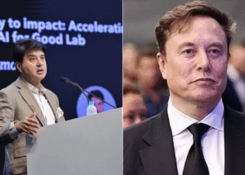 Jyotiraditya Scindia satcom monopoly Elon Musk