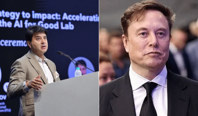 Jyotiraditya Scindia satcom monopoly Elon Musk